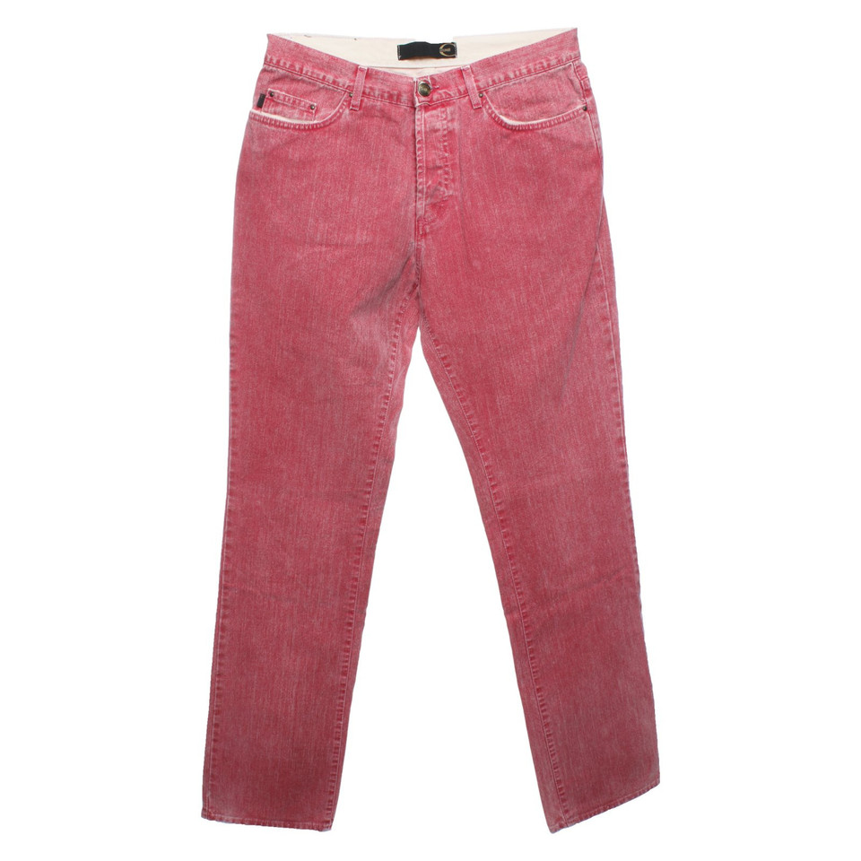 Just Cavalli Jeans in Cotone in Rosso