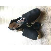 Castañer Sandals Canvas in Black