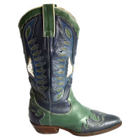 Dolce & Gabbana Boots Leather in Green