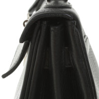 Hermès Kelly Bag 32 aus Leder in Schwarz