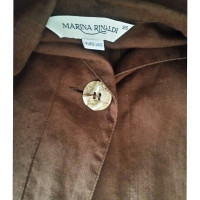Marina Rinaldi manteau de lin
