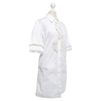 Givenchy Robe chemise en blanc