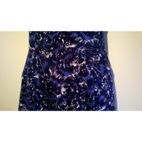 French Connection Blue Dress with Pattern