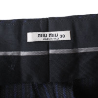 Miu Miu trousers made of new wool