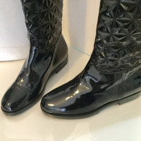 Armani Boots patent leather