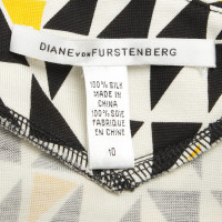 Diane Von Furstenberg abito in seta Jersey
