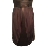Amanda Wakeley Brown Silk Dress 