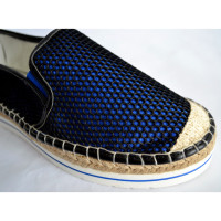 Moschino Love Espadrilles in Blau/Schwarz