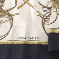 Hermès Zijden sjaal met print