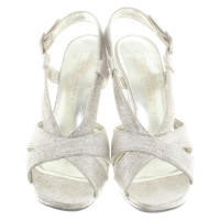Marc Jacobs Silver shiny sandals