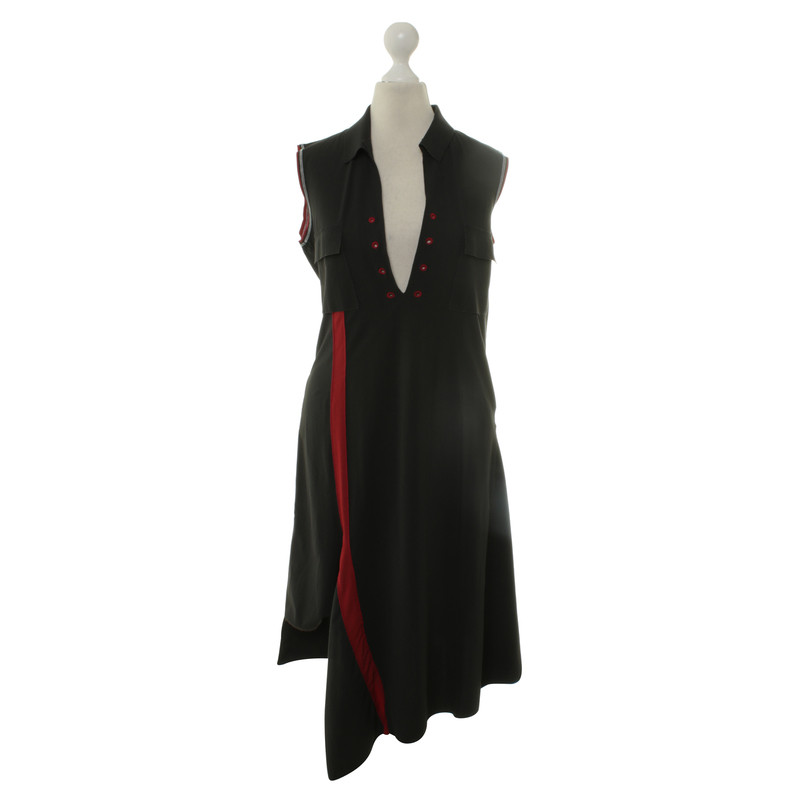 Marithé Et Francois Girbaud Dress in black/red