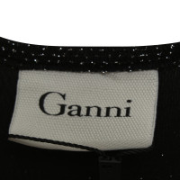 Ganni Dress with metallic yarn