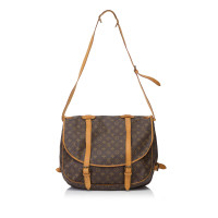 Louis Vuitton Saddle Bag Canvas in Brown