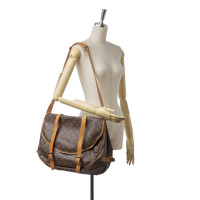 Louis Vuitton Saddle Bag Canvas in Brown