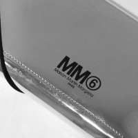 Mm6 By Maison Margiela portefeuille de couleur argent