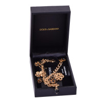 Dolce & Gabbana Goldfarbenes Armband mit Anhängern
