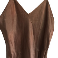 Jean Paul Gaultier Dress Silk in Brown