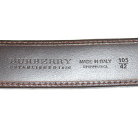 Burberry Cintura con Nova Check modello