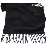 Louis Vuitton sciarpa di cachemire in nero