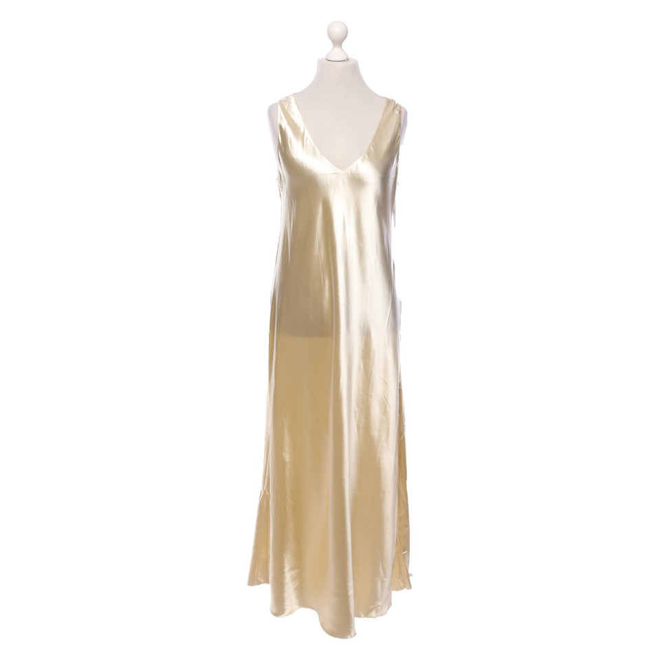 The Row Dress Viscose in Gold