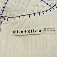 Alice + Olivia Lace Combo Party Dress