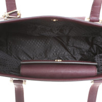 Dkny Tote bag Leather in Bordeaux