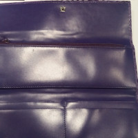 Gucci clutch in violet