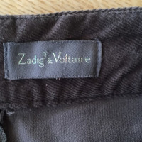 Zadig & Voltaire Velvet skirt in grey