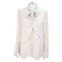 French Connection Zijden blouse in beige