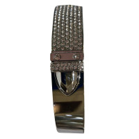 Swarovski braccialetto colorato in argento con finiture di strass