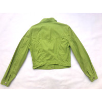 Versace Denim jacket in green
