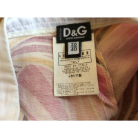 D&G Pantaloni con i fiori