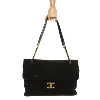 Chanel Travel bag Suede in Black
