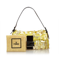 Fendi Sac à bandoulière en jaune