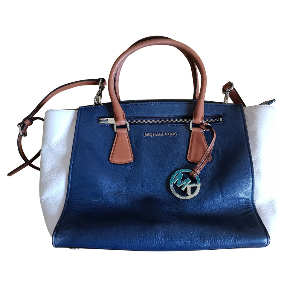 Michael Kors Handtasche aus Leder in Blau