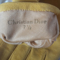 Christian Dior Handschuhe aus Wildleder