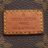 Louis Vuitton Saumur 35 Canvas in Bruin