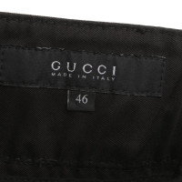 Gucci Zwarte katoenen broek