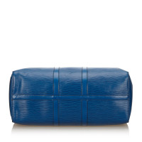 Louis Vuitton Keepall 45 en Cuir en Bleu