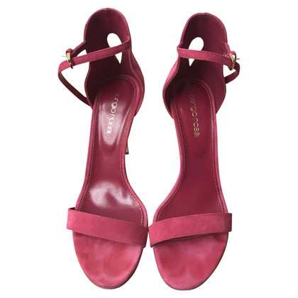 Sergio Rossi Sandals Leather in Pink