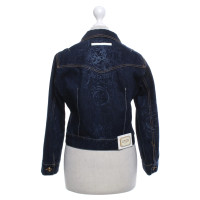 Jean Paul Gaultier Denim jacket with pattern
