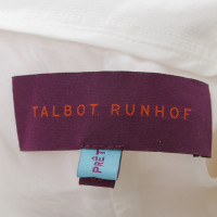Talbot Runhof top in white