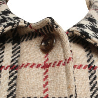 Burberry Cappotto in lana con disegno Nova Check