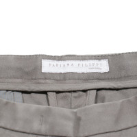 Fabiana Filippi Hose aus Baumwolle in Grau