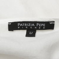 Patrizia Pepe Poncho blouse in het wit