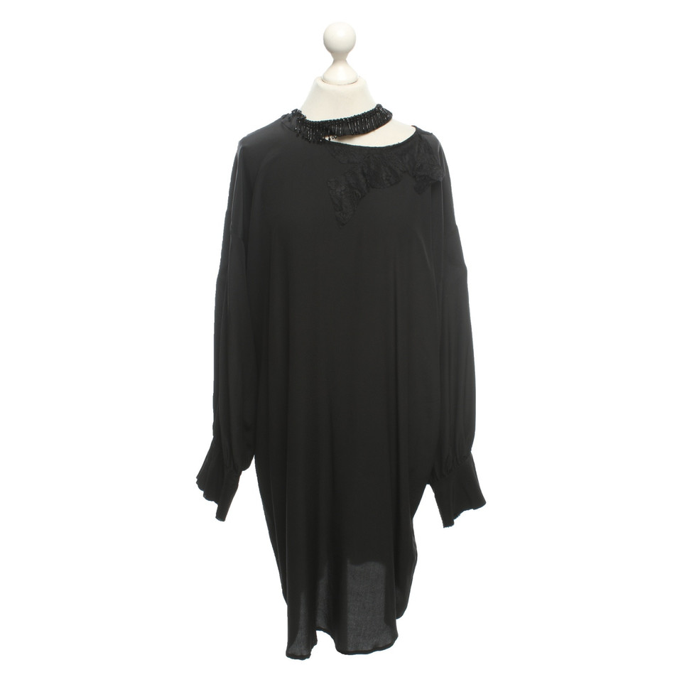 Giacobino Dress Silk in Black