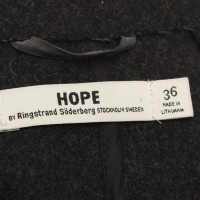 Hope Oversized jacket in dark gray
