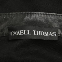Andere merken Carell Thomas - jurk met lederen details