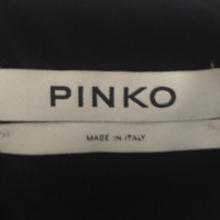 Pinko Robe noire avec jupe