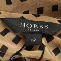 Hobbs camicetta di seta con motivi